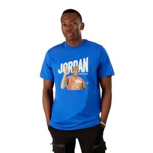 Nike Air Jordan MVP Wheaties Graphic T-Shirt DV8434-480 Blue Men's Size 2XL XXL